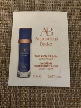 🌶4/$12 NEW Augustinus Bader The Rich Cream with TFC8 Face Moisturizer Sample